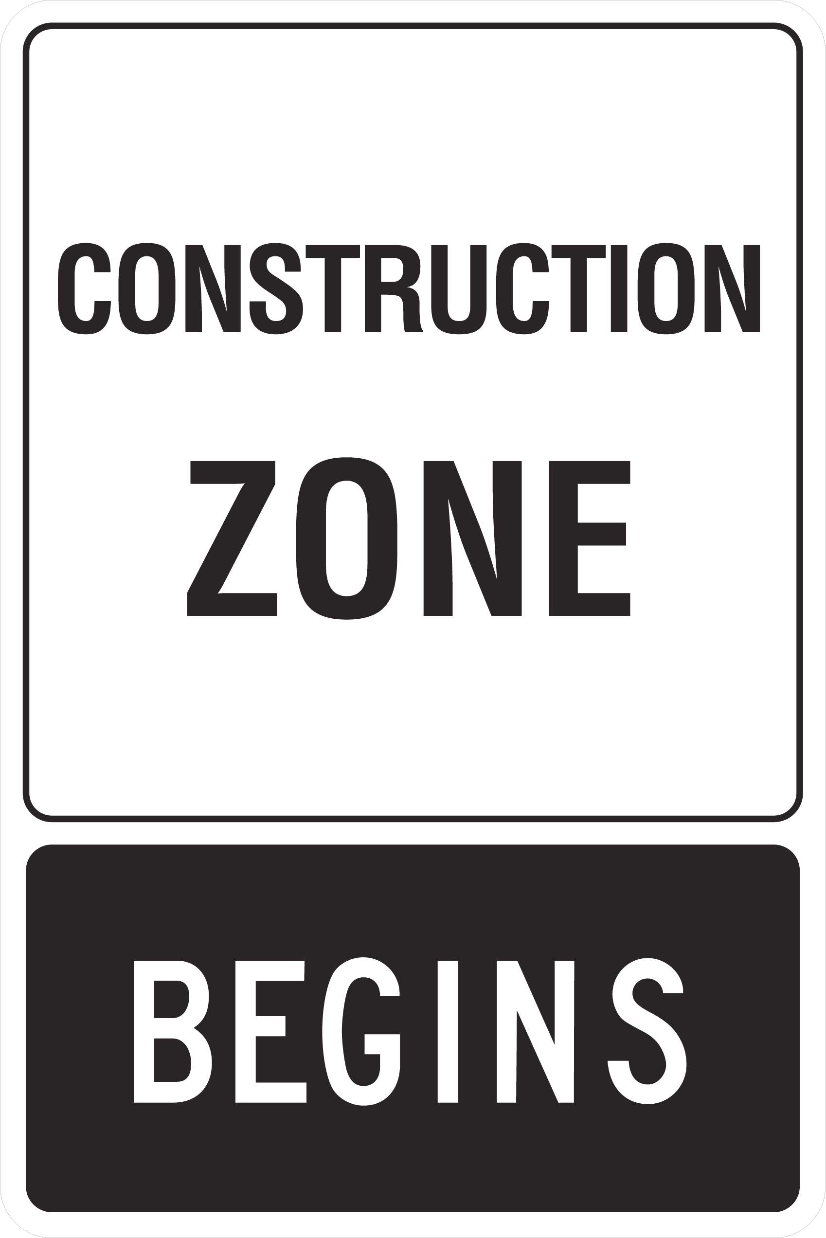 Regulatory Sign 60x90